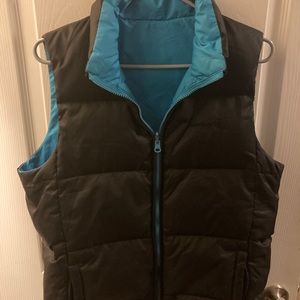 Leaveland Reversible Down Vest Medium